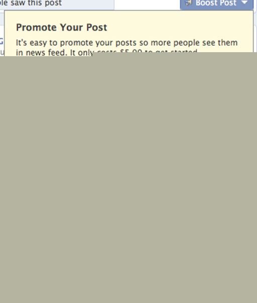Promote your post Promote your post